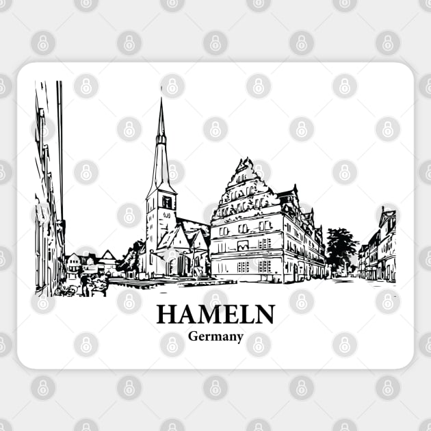 Hameln - Germany Sticker by Lakeric